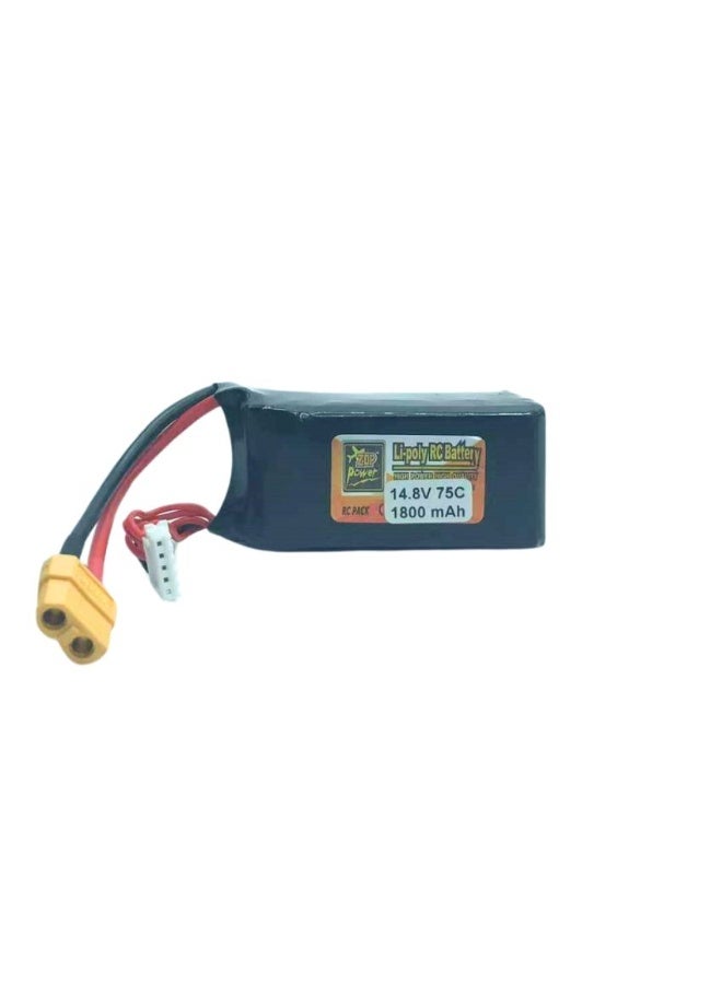 ZOP POWER 4s Li-Po Battery 75C, 1800mAh, 14.8V - Image 1